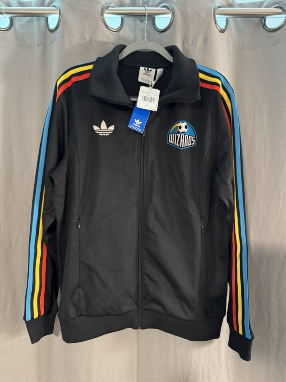 Adidas Sporting KC Wizards Pride Jacket Men's L NWT